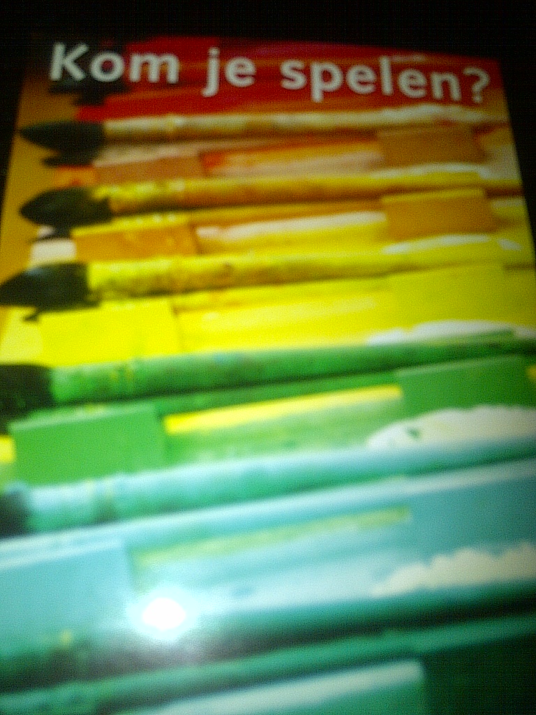 Sandra: "kom je spelen?