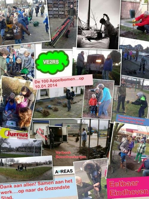 100 fruitboompjes, 1000 betrokken mensen 