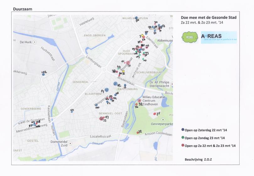 Duurzaam Gestel Kaart