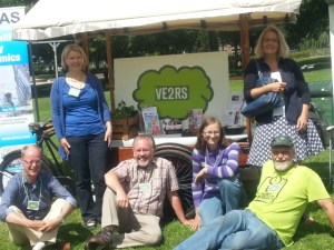 Een deel van het VE2RS team