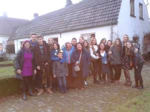 Verzamelen in de FRE2SH boerderij te Breugel