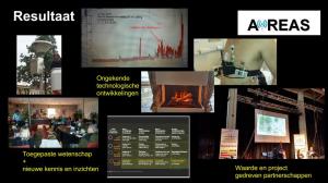 De diversiteit aan resultaten van AiREAS waren onvoorspelbaar maar zijn stuk voor stuk vernieuwend